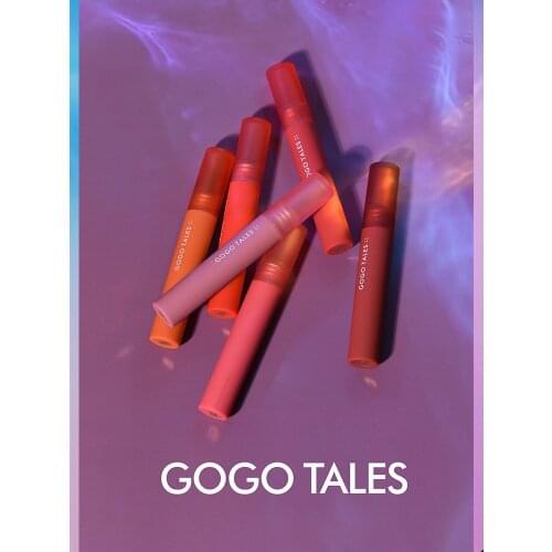 Air velvet lip gloss matte 6 colors sexy lips makeup long lasting wear waterproof brighten lips nude makeup cosmetics