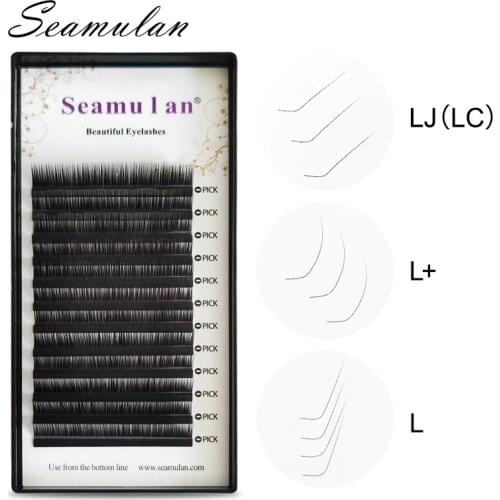 High Quality Eyelash Extension L/L+ mix length Mink Individual Silk Eyelash Further All size Individual Eyelash Extensions