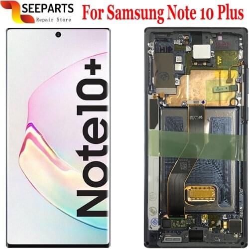 6.8"Amoled For Samsung Note 10+ LCD Note10 Plus Lcd Display Touch Screen Digitizer Assembly For Samsung N975F N975F/DS N975U LCD