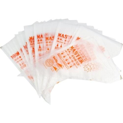 100Pcs/Lot Disposable Cream Pastry Cake Icing Piping Decorating Bags For Home Kitchen DIY Baking Tools