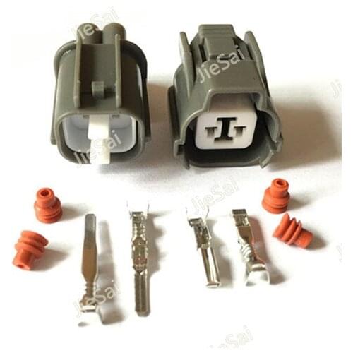 6181-0070 6189-0129 Female Male 2 Pin Automotive Cable Horn Wire Connector For Excelle BYD BUICK Honda CITY Rear Door Lock Motor