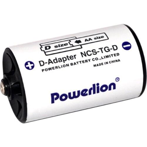 AA To D Size Cell Battery Converter Adaptor Adapter Holder Shell Case