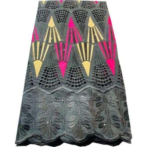 African Laces Fabric Diy Swiss Voile In Switzerland 2021 Nigerian Cotton Lace Fabric For Dresses Party Wedding Sewing xs70-32