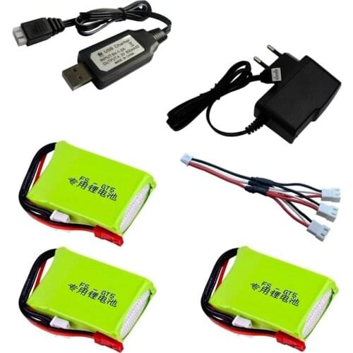 7.4v 1500mah Lipo Battery and Charger Set for Flysky FS-GT5 MC6C/MCE7 2.4G 6CH Transmitter 2s 7.4v Battery For RC Car Boat