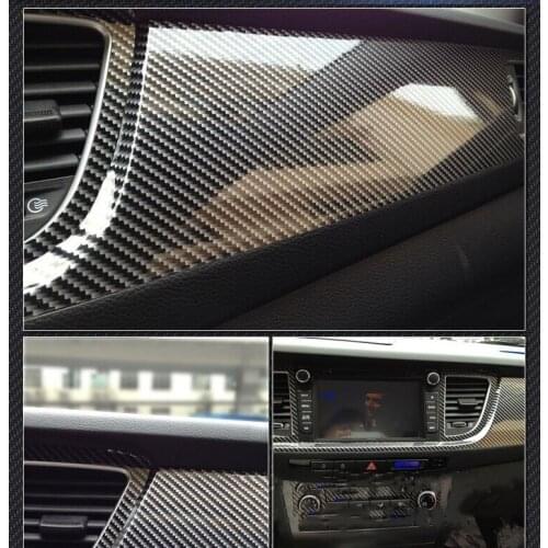100*30cm/20*30cm 5D Car Sticker Carbon Fiber Film Auto Exterior Accessories Film Car Carbon Firber