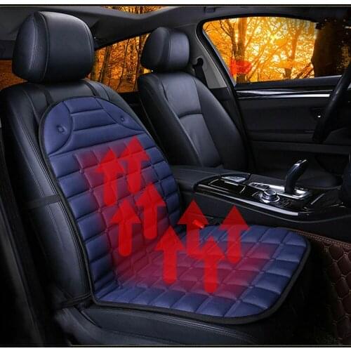 DC 12V Heated Car Seat Cushion Cover Winter Household Car Accessries Heating Heater Warmer Pad Dropshipping
