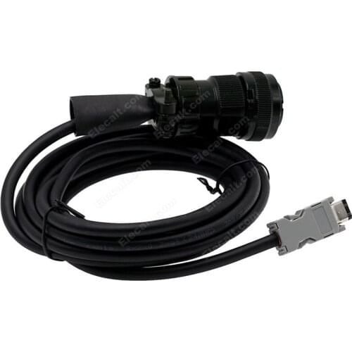 Encoder Cable Straight Plug for Yaskawa ΣII Series JZSP-CMP01-03 JZSP-CMP01-05 JZSP-CMP01-10 JZSP-CMP01