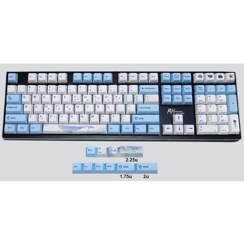 Whale Keycaps XDA Profile PBT Dye-sublimated 118-Key