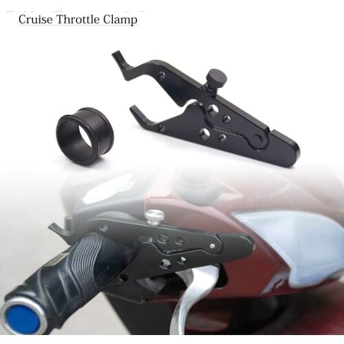 2020 New Motorcycle Accessories Aluminum Cruise Control Throttle Clamp Auxiliary Retainer Oil Lock