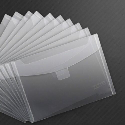 PP Dcument Bag VAT Invoice Bag Files Folder Transparent Special Invoice Tax Bill Collection Portfolio Small Size Carpetas Binder