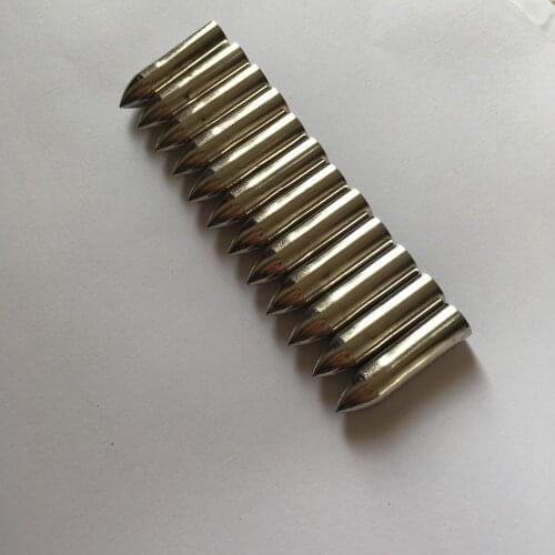 Archery 8 mm target point arrow head field point for bamboo arrow / wooden arrow 12pcs/lot for targeting