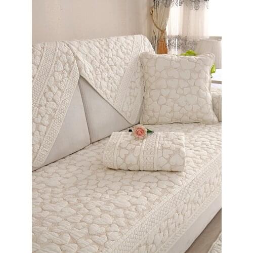 Four seasons fabric sofa cushion, modern universal cushion, cotton universal sofa towel, sofa cover