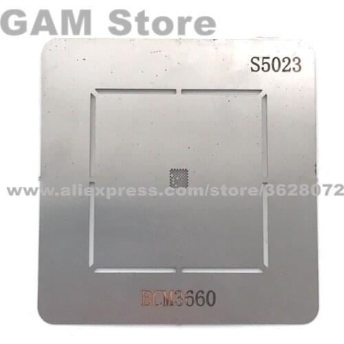 WCN3660 BGA Stencil For Xiaomi wifi IC Reballing Pins BGA Direct Heating Template S5023