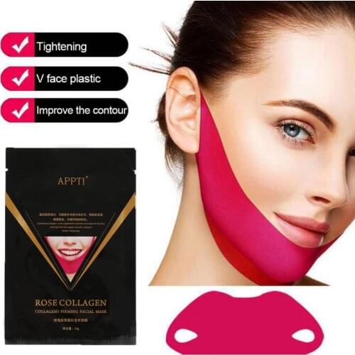 Face V Shape Lifting Facial Mask Facial Slimming Bandage Relaxation Lift Up Shape Reduce Double Chin Face Thining Band Massage
