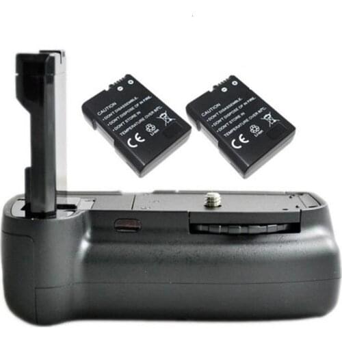 JINTU Vertical Battery Grip +2x Decode EN-EL14 Recharge Battery for Nikon D3100 D3200 D3300 DSLR