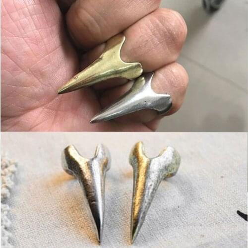 12pcs/set Wolverine Cosplay Retro Punk Gothic Nail Finger Claw Spike Alloy Sharp Knuckle Rings Set Party Decoration Accessories