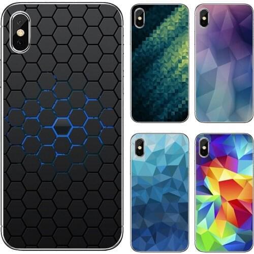 For Samsung Galaxy A12 A31 A41 A51 A71 A20e A21s M30 A10 A30 A40 A50 A60 A70 Polygon-ART-Graphic-design-inspiration Phone Cases