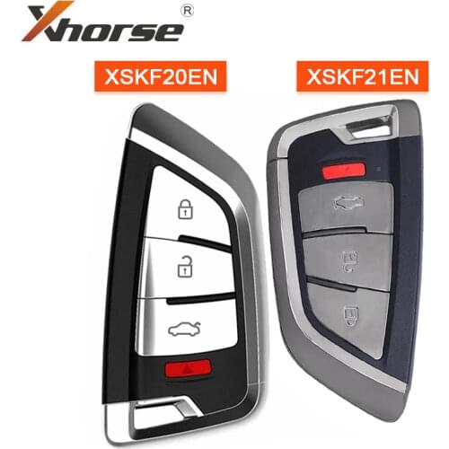 DIYKEY XSKF20EN / XSKF21EN 4 Button Knife Style Xhorse Smart Proximity Universal Remote Key for VVDI Key VVDI2 English Version
