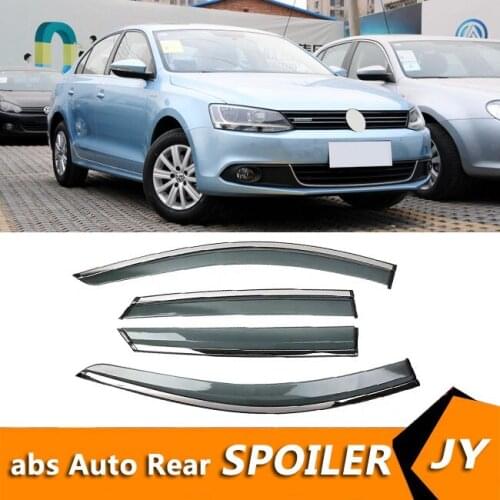 For Volkswagen jetta Sagitar 2012-2014 Window Visor Vent Shades Sun Rain Deflector Guard For s Auto Accessories 4PCS/SET
