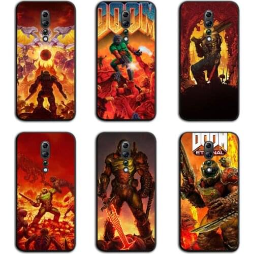 Doom Game Skull Phone Case For Oppo A5 A9 2020 Reno2 z Renoace 3pro A73S A71 F11