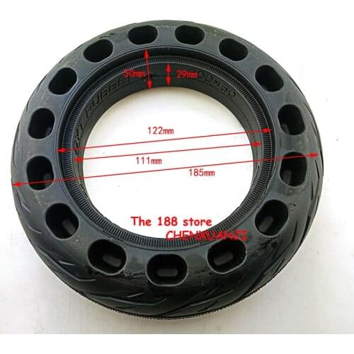 Newest 8 inch Honeycomb tire electric scooter200x50solid tire stab-proof, wear-resistant and non inflatable 200*50 solid tyre