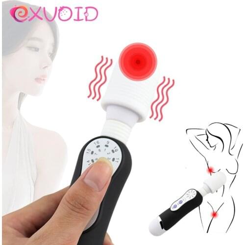 EXVOID Magic Wand AV Stick Vibrator Sex Toys for Women Clitoris Stimulator G-spot Massager Sex Shop Vibrators for Woman