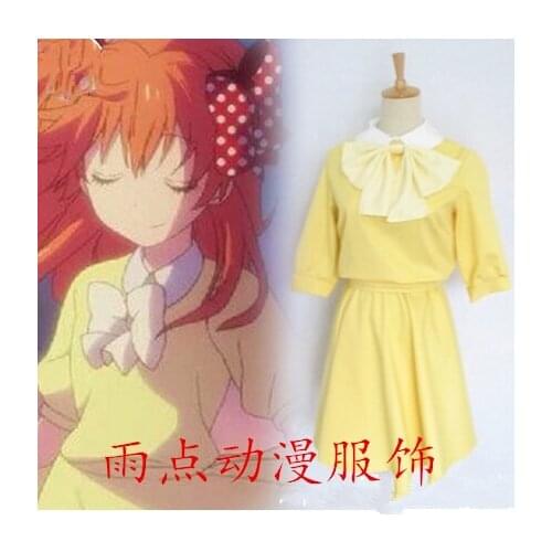 2016 Anime Gekkan Shoujo Nozaki-kun cosplay costume lolita punk kawaii japanese Sakura Chiyo dress skirt