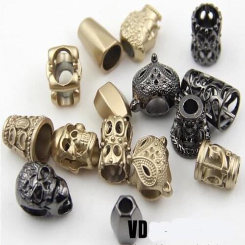 Metal Cord Lock Stopper DIY Pants Cap Rope Cord End Clasp Lock Clips Garment Paracord Shoes Accessories 20 pcs/lot