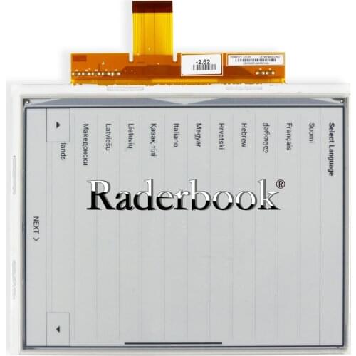New 8" PVI ED080TC1(LF) e-ink Display Screen Replacement, eBook Reader Screen Panel