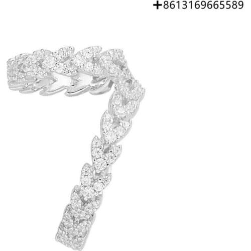 The Original 1:1 'Couture' Mono Ear Sliders - Silver Earrings Are Free To Post