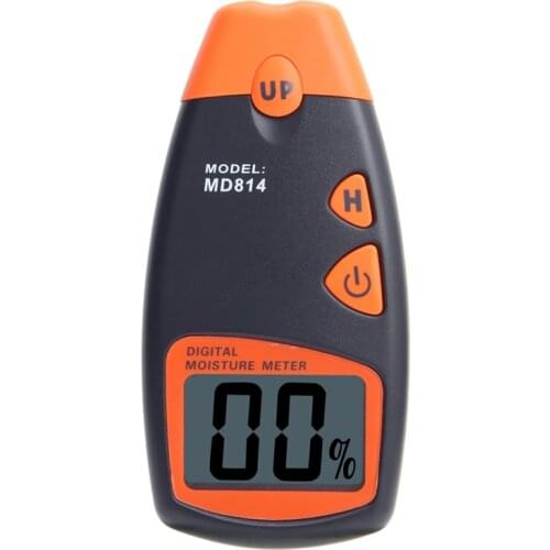 Portable Digital Moisture Meter Wood Bamboo Cotton Tobacco Paper Water Contain Tester Timber Damp Detector Hygrometer 5% to 40