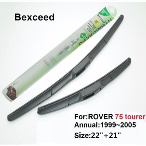 For Rover 75 Bexceed Hybrid Car Windscreen Windshield wiper blade 22"+21" 1999 2000 2001 2002 2003 2004 2005