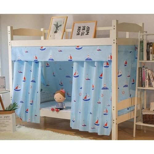 Student Dormitory Bed Curtain Blackout Cloth Mosquito Nets For Bedding Tent Bed Canopy