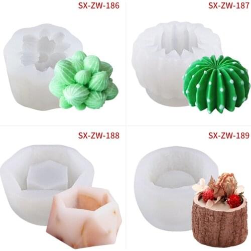 Succulent Silicone Molds Plants Mould For Making Cake Decoration Diy Candle Fondant Soap Chocolate And Epoxy Resin Crafts