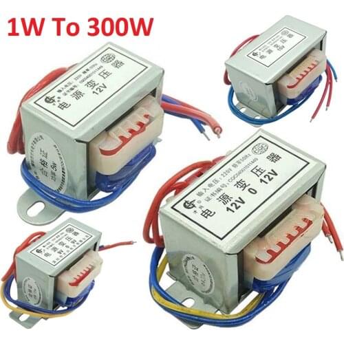 1W 2W 5W 10W 15W 20W 30W 50W Power Transformer Input AC 110V/220V/380V Output AC Single/Dual 6V 9V 12V 15V 18V 24V 36V