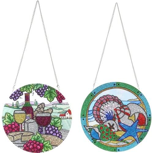 URYKE Painting Flowers By Numbers