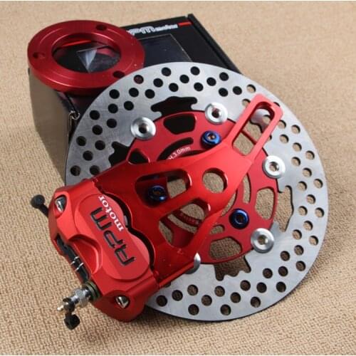 Motorcycle Rear Hydraulic Disc Brake Set Diy Modify Cnc Rpm Brake Pump For Yamaha Scooter Dirt Bike Motorcross Motorbike