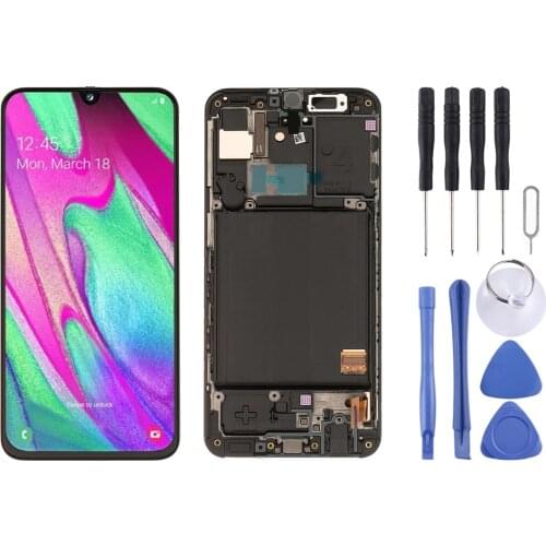 IPartsBuy for Galaxy A40 SM-A405F LCD Screen and Digitizer Full Assembly with Frame