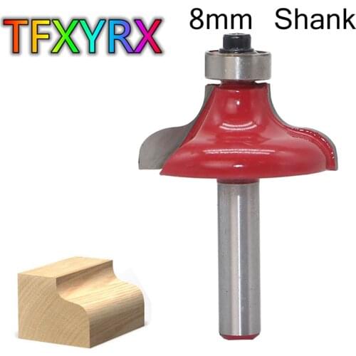 1pc 8mm Shank Classical Ogee Router Bit Edge Forming Line Knife Wood Milling Cutter Woodworking Machine Tools