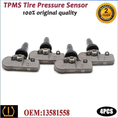 13581558 TPMS Tire Pressure Monitor Sensor System For Chevrolet Malibu Monte Carlo Optra Tahoe Traverse 2007-2016 314.9MHz