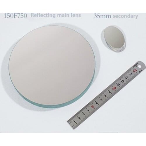 150mm Large Diameter High Precision Lens Glass Lens Newton Reflection Astronomical Binoculars Main Lens