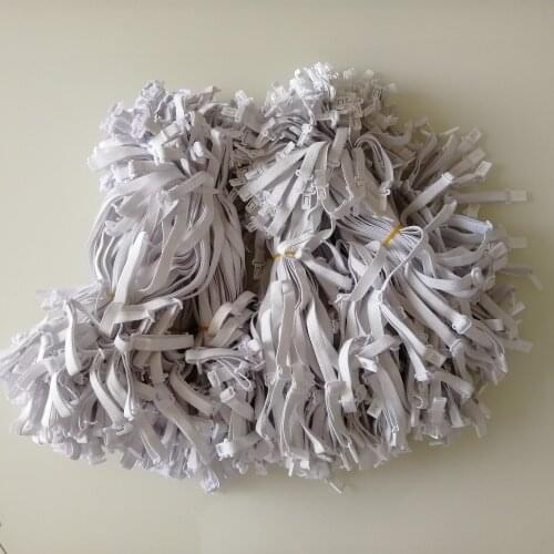 200PCS DIY 1cm Bow Tie Accessories For Adult Child Men Women Wedding Necktie Adjustment Rope Buckle Strap Max 50cm Elastic Band