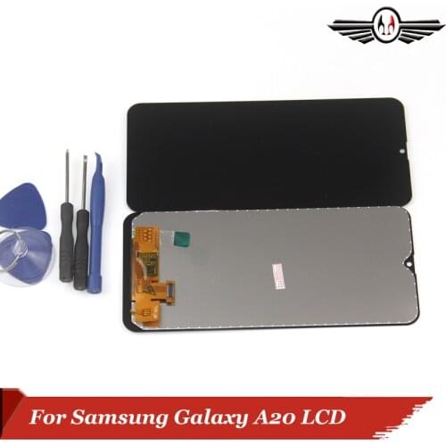 6.2" LCD Display For Samsung Galaxy A20 A205 SM-A205F LCD Screen for Samsung A20 A205 A205F display lcd