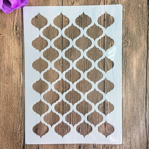 A4 29 *21cm DIY Stencils Wall Painting Scrapbook Coloring Embossing Album Decorative Paper Card Template, arts cake stencil