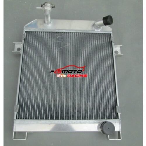 Aluminum Alloy Radiator For Jaguar MK1/MK2 MK I/II S-TYPE Saloon MT Manual 1955-1967 56 57 58 59 60 66 65 64 63 62 61