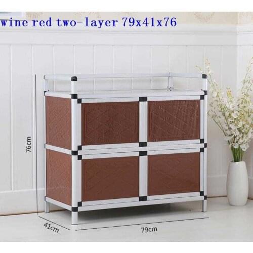 Tea Bestek Lade Dolap Kaplama Sidebord Aluminum Alloy Side Tables Kitchen Furniture Cupboard Mueble Cocina Cabinet Sideboard
