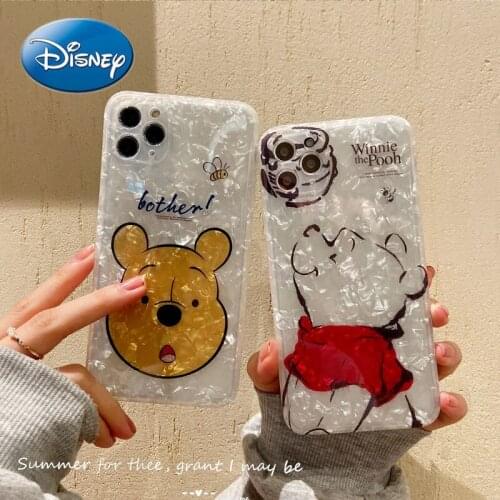 Disney Phone Case for IPhone 6S/7/8P/X/XR/XS/XSMAX/11/12Pro Pooh Case Cover
