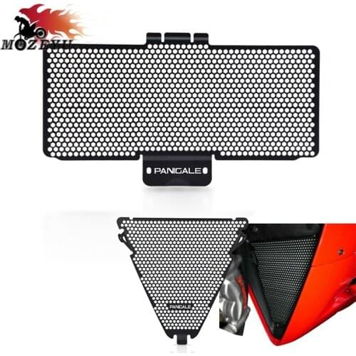 For Ducati Panigale 899 959 1199 1199 S/R 1299 S/R 2012+ Panigale V2 Aluminum Motorcycle Upper&Lower Radiator Guard Cover Set