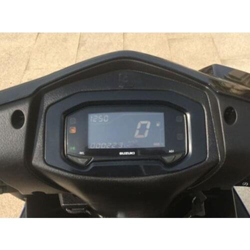 For Suzuki UY125 Motorcycle Scratch Cluster Screen Dashboard Protection Instrument Film