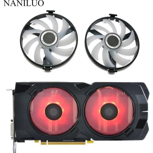 FDC10U12S9-C Cooler Fan Replace For XFX AMD Radeon RX 470 480 580 RX580 RX480 RX470 EDITION Crimson Graphics Card Cooling Fan